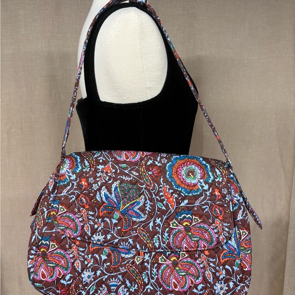 Vera Bradley Rothvale Shoulder Bag in Marrakesh Cinnamon - Picture 5 of 5